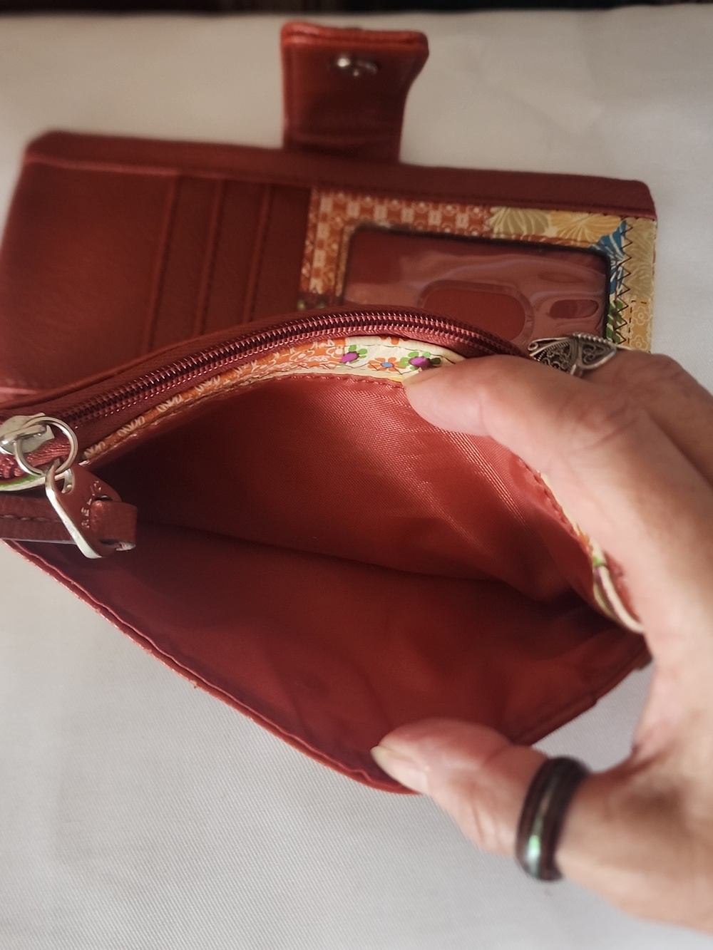 Relic Multicolor Floral Patchwork Wallet - Picture 3 of 6